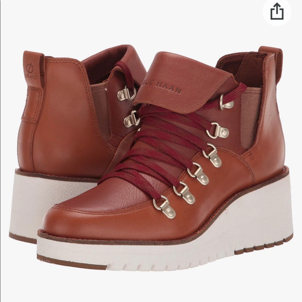 Cole Haan ZERØGRAND Wedge Hiker Boot (65mm)